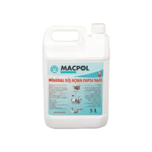 MACPOL DİŞ AÇMA VE PAFTA YAĞI 5 LİTRE
