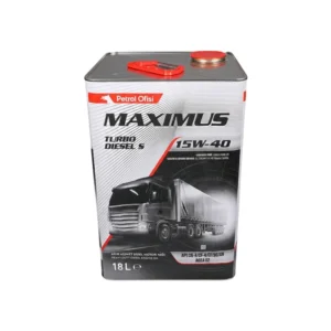 PETROL OFİSİ MAXIMUS TURBO DIESEL S 15W-40 – 18 LİTRE MOTOR YAĞI